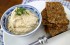 Sprouted Chickpea Hummus and Sesame Seed Crackers